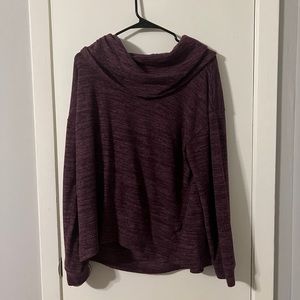 Swoop Neck Sweater